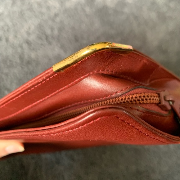 CARTIER Burgundy Vintage Clutch - Picture 13 of 16
